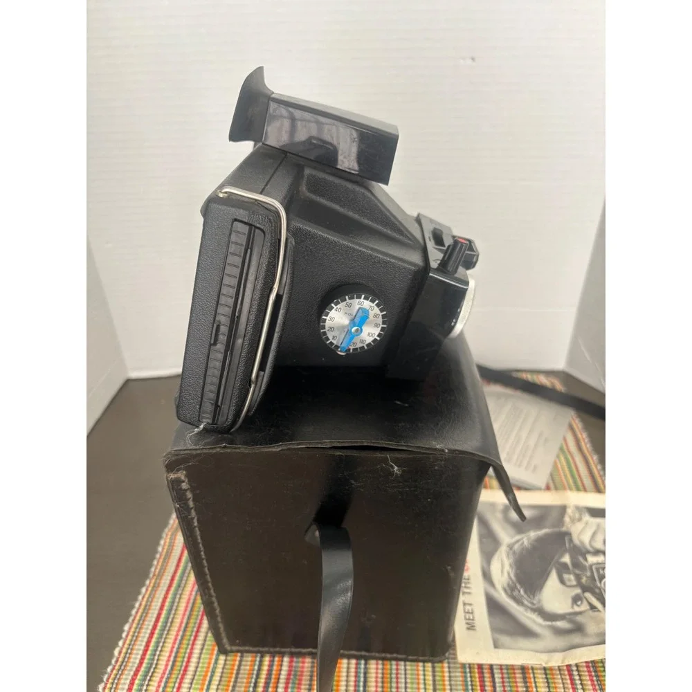 Vintage Polaroid Colorpack IV Land Camera with Case and Manual Instant Film
